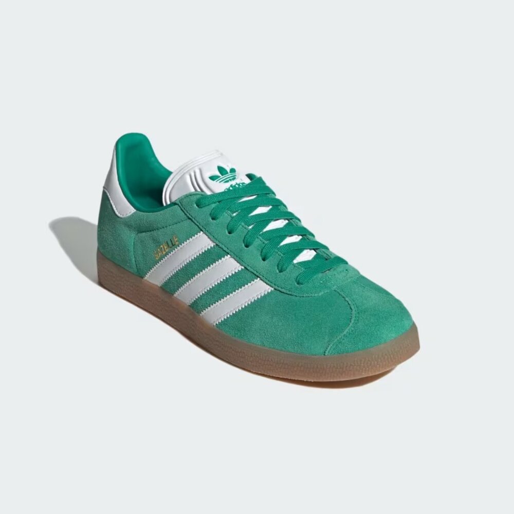 13M - [NEW] Men's adidas Gazelle Shoes 'Green'‎ ID6106 - Picture 4 of 8